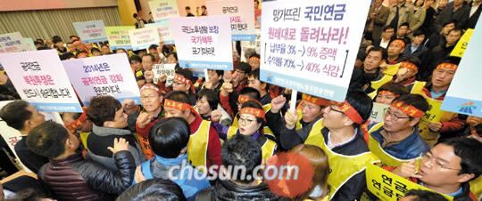 (2014년) 쟁점: 새누리당 공무원年金 개정안 이렇게 본다